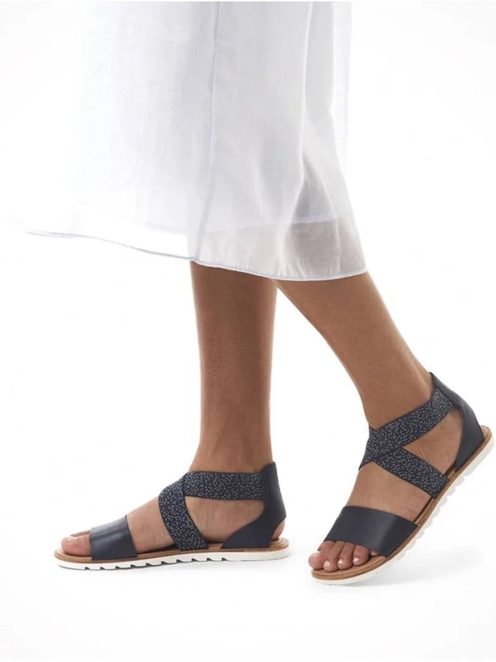 Sorel Navy Sandals